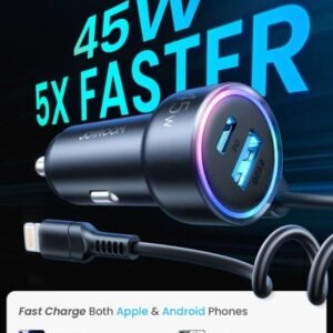 Alternative view of Avto adapteri Joyroom CL08 3in1 Lightning