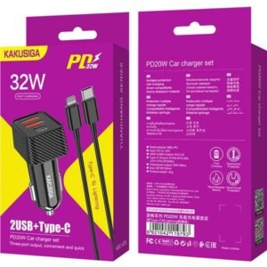 Alternative view of Avtomobil adapteri Kaku KSC676 PD 32W Lightning