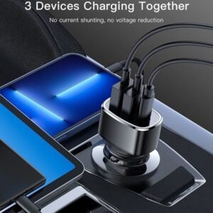 Alternative view of Avtomobil adapteri Yesido Y47 USB 49W