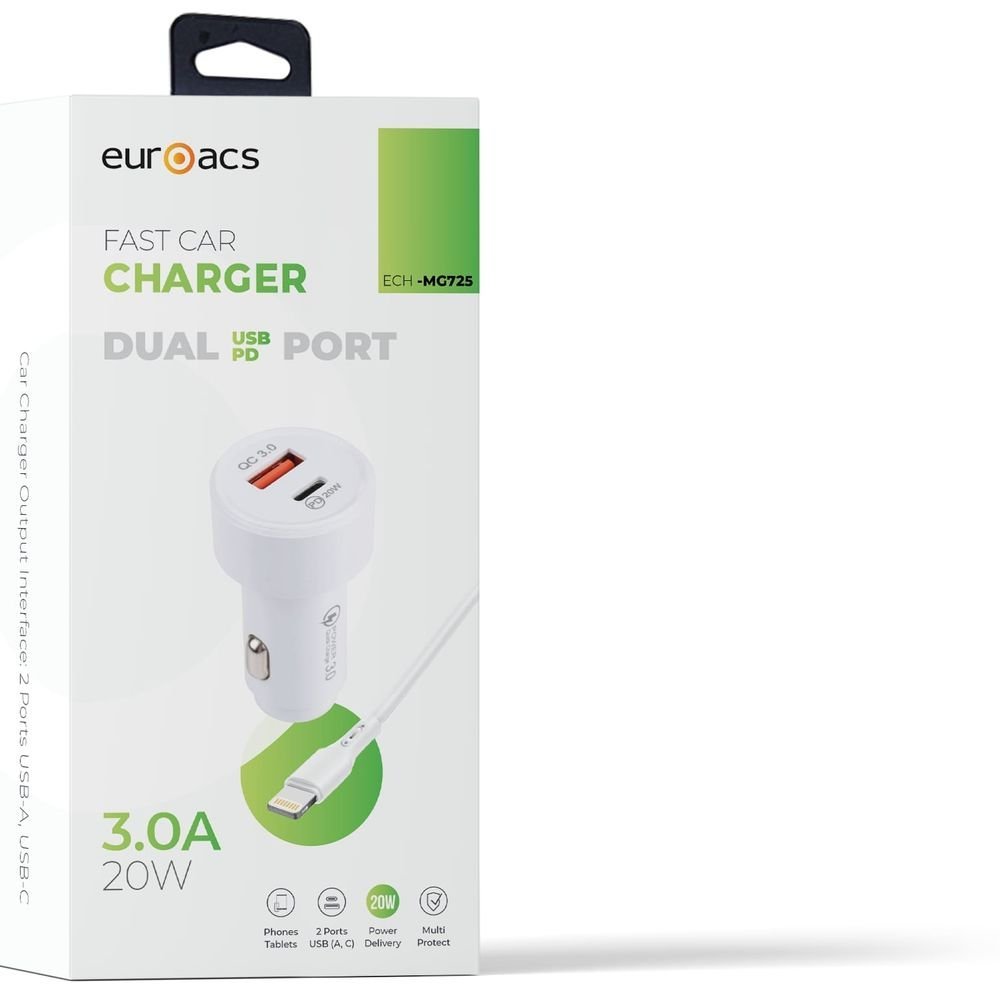 Avtomobil adapteri Euroacs ECH-MG725 Lightning - Görsel 2