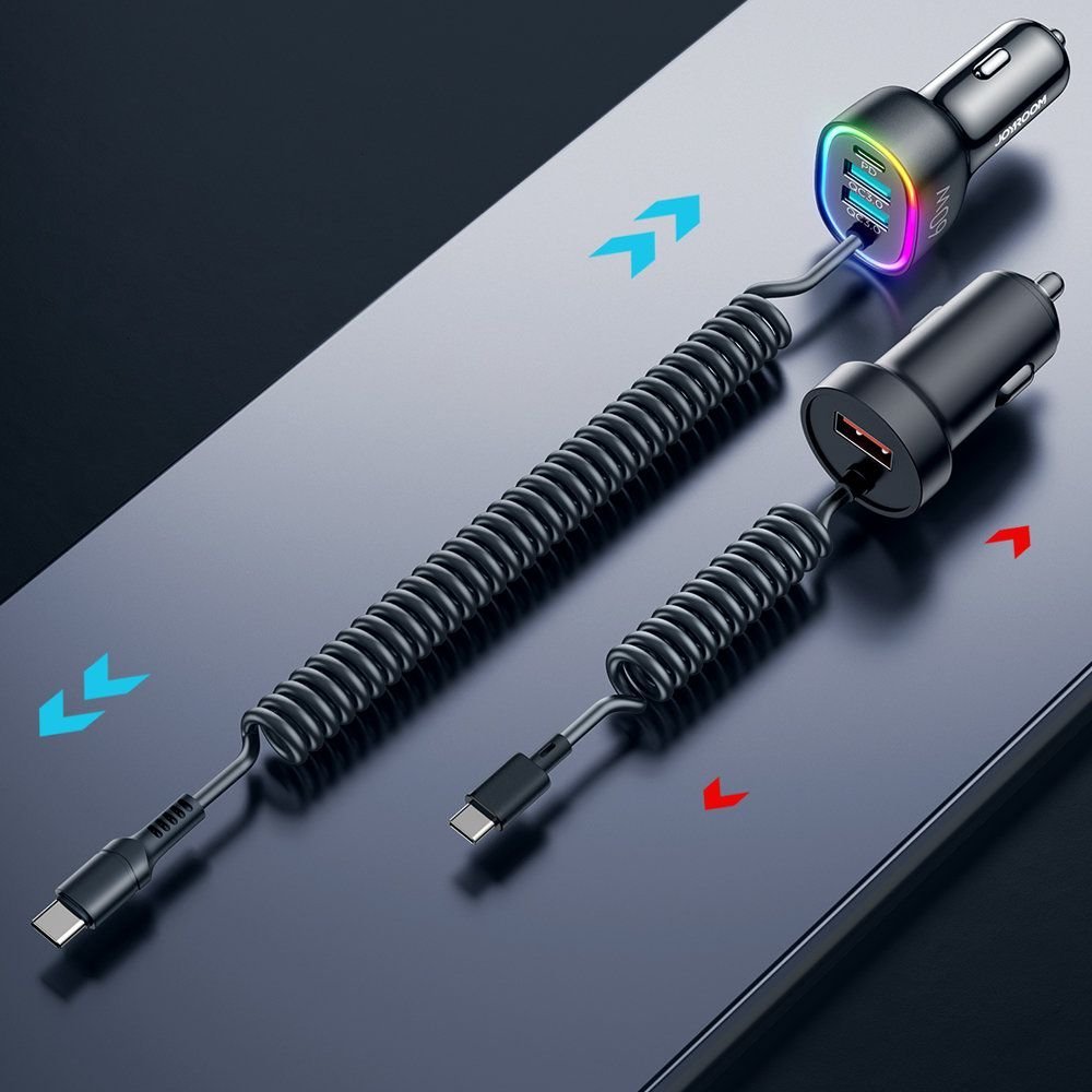 Avtomobil adapteri Joyroom JR-CL19 4in1 PD 60W - Görsel 4