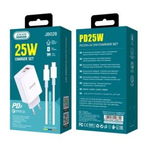 Alternative view of Adapter Jokade JB028 QC & Type-C White