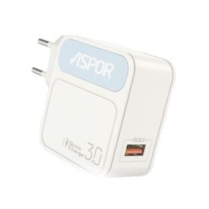 Adapter Aspor A828 M USB QC3.0