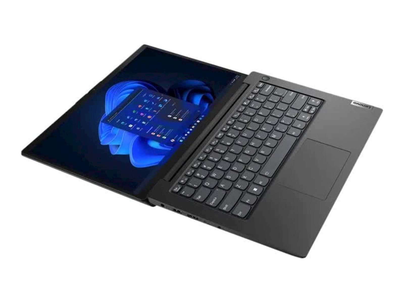 Noutbuk Lenovo V14 G3 IAP/ 14" FHD IPS 300nits/ i7-1255U/ 16GB/ 512GB SSD/ FreeDos/ 2Y WRTY/ Black - Görsel 2