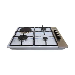 Qaz+Elektrik peçi Q-6875 4 gözlü metalik 3+1 1000W