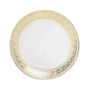 Boşqab 6 ədədli FR-5515-G 9" qızılı versace + qara ulduzlu