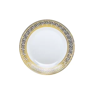Boşqab dərin 6 ədədli FR-5520-G 8" qızılı versace + qara ulduzlu