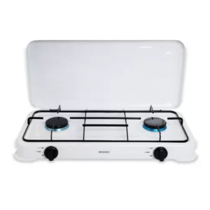 Qaz peçi Q-6400 2 gözlü ağ