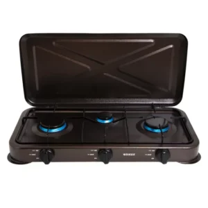 Alternative view of Qaz peçi Q-6405 3 gözlü qəhvəyi