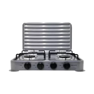 Qaz peçi Q-6410 4 gözlü Boz