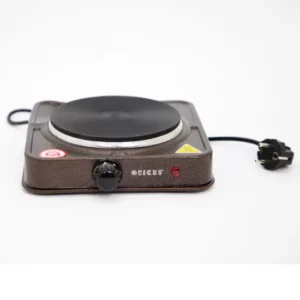 Elektrik peçi Q-1036 1 gözlü qəhvəyi (1000W,230v,50hz)