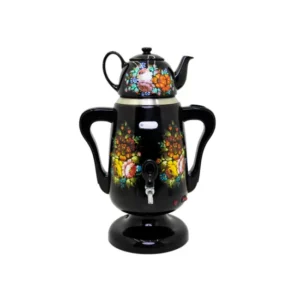 Samovar Q-6460 1800W (3.5L+06L) qara